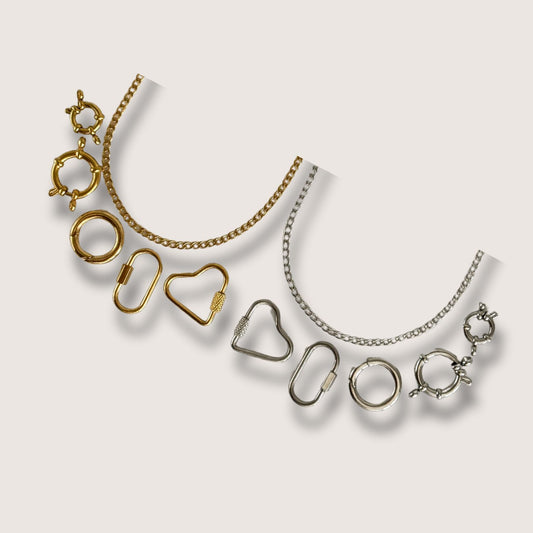 Curb Carabiner Bracelet