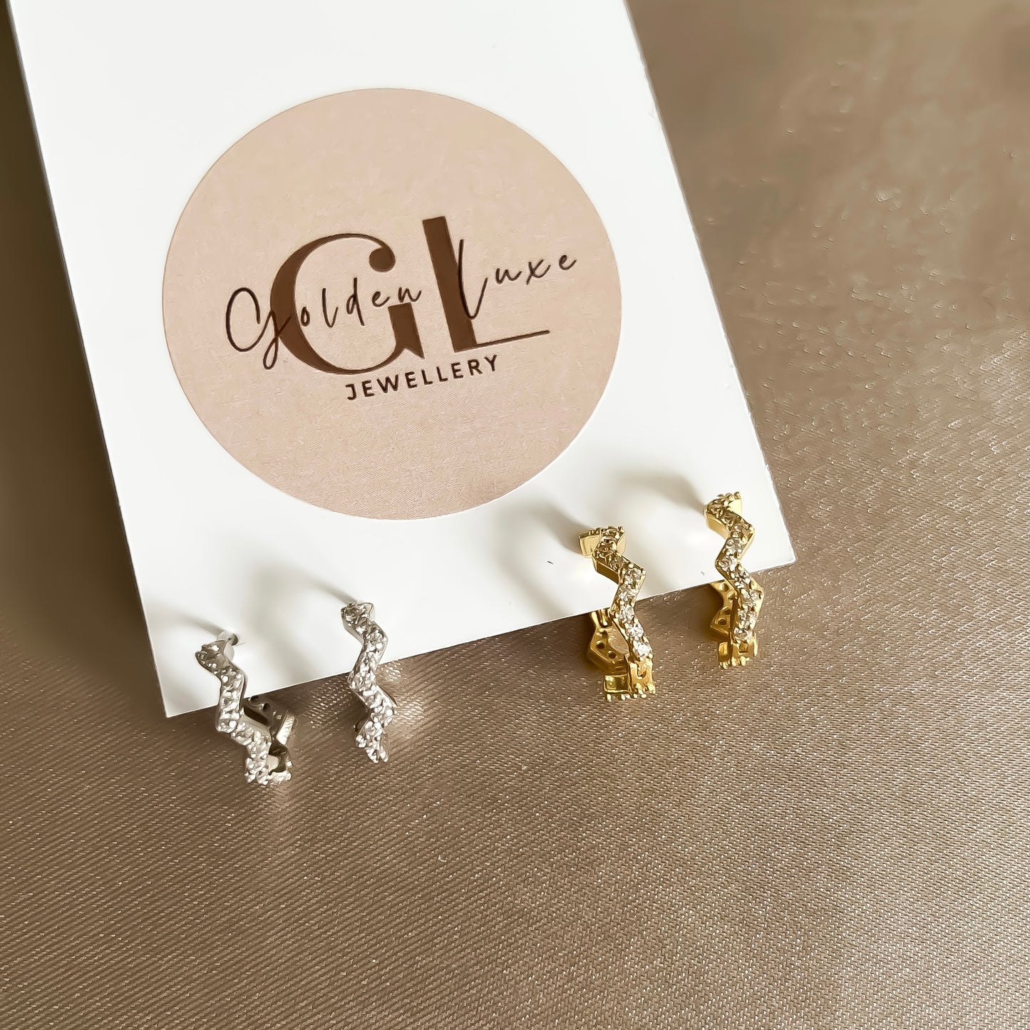 Ziggy Huggie Hoop Earrings