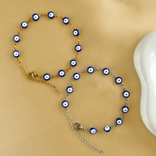 Blue Evil Eye Bracelet