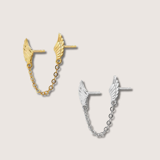 Wings Connecting Earrings