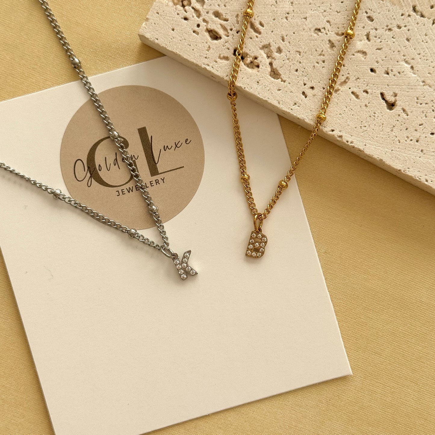 Dainty Initial Necklace