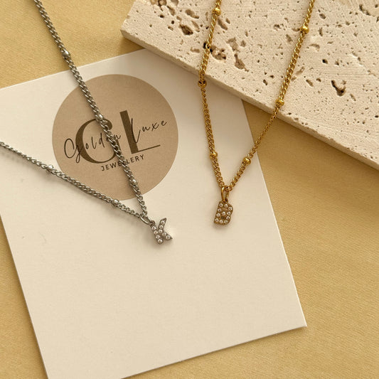 Dainty Initial Necklace