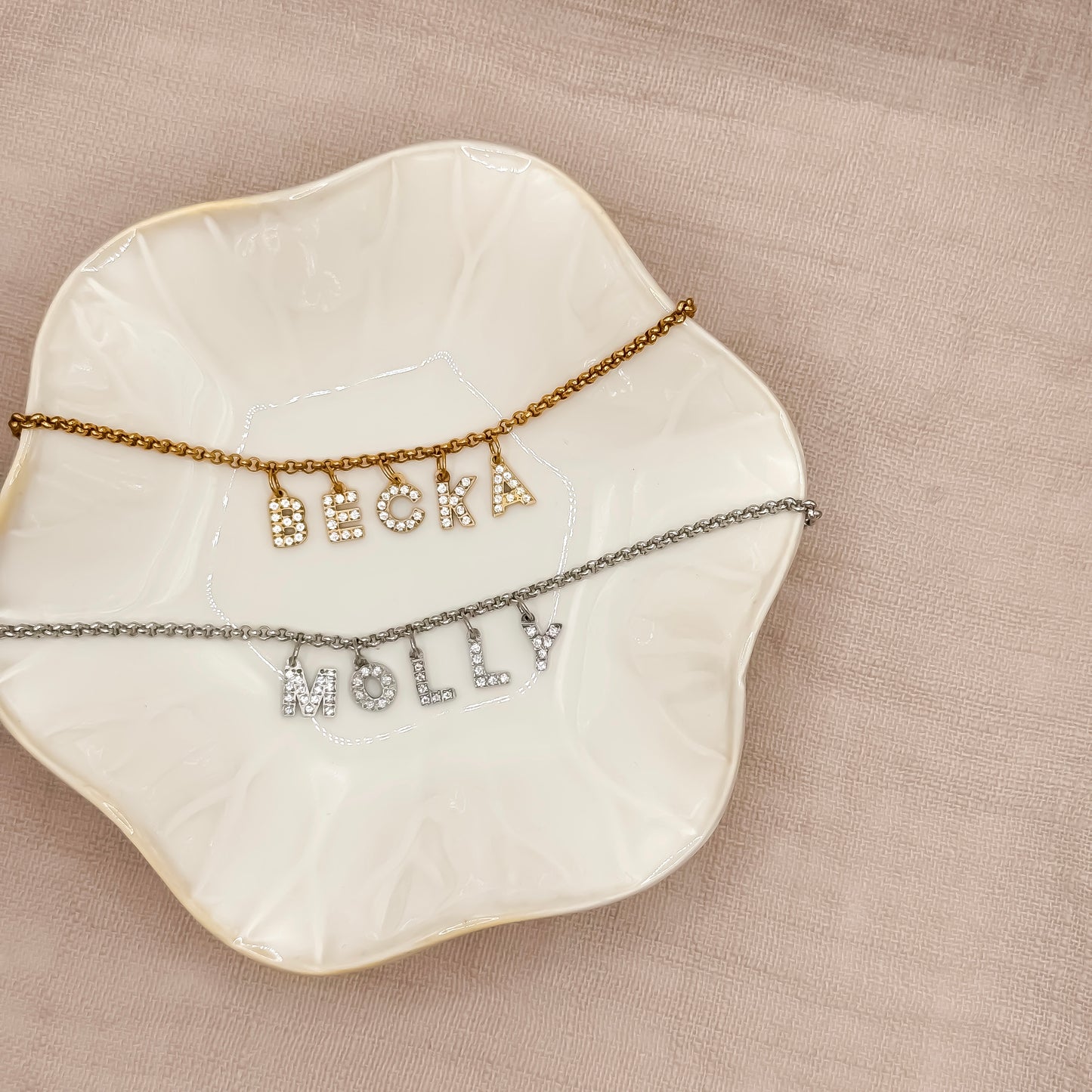 Name Charm Necklace