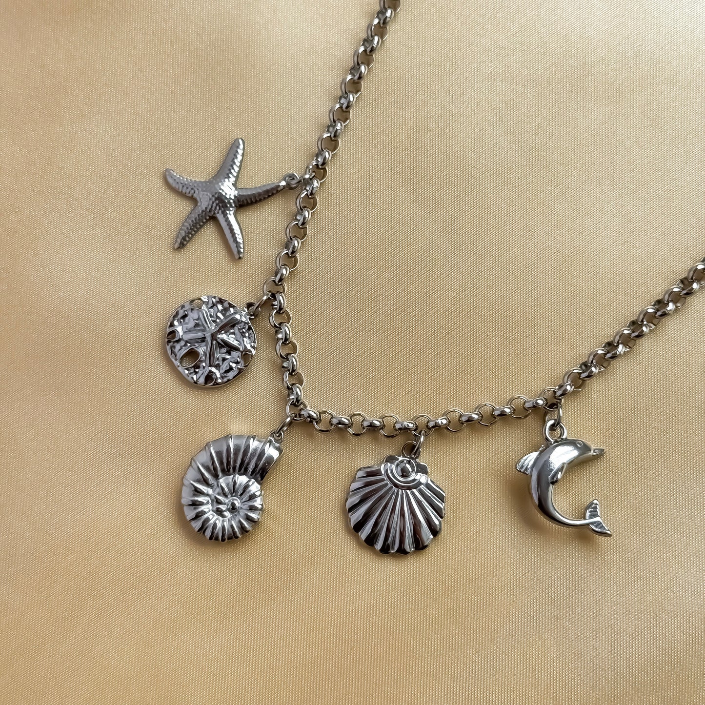 Beach Charm Necklace