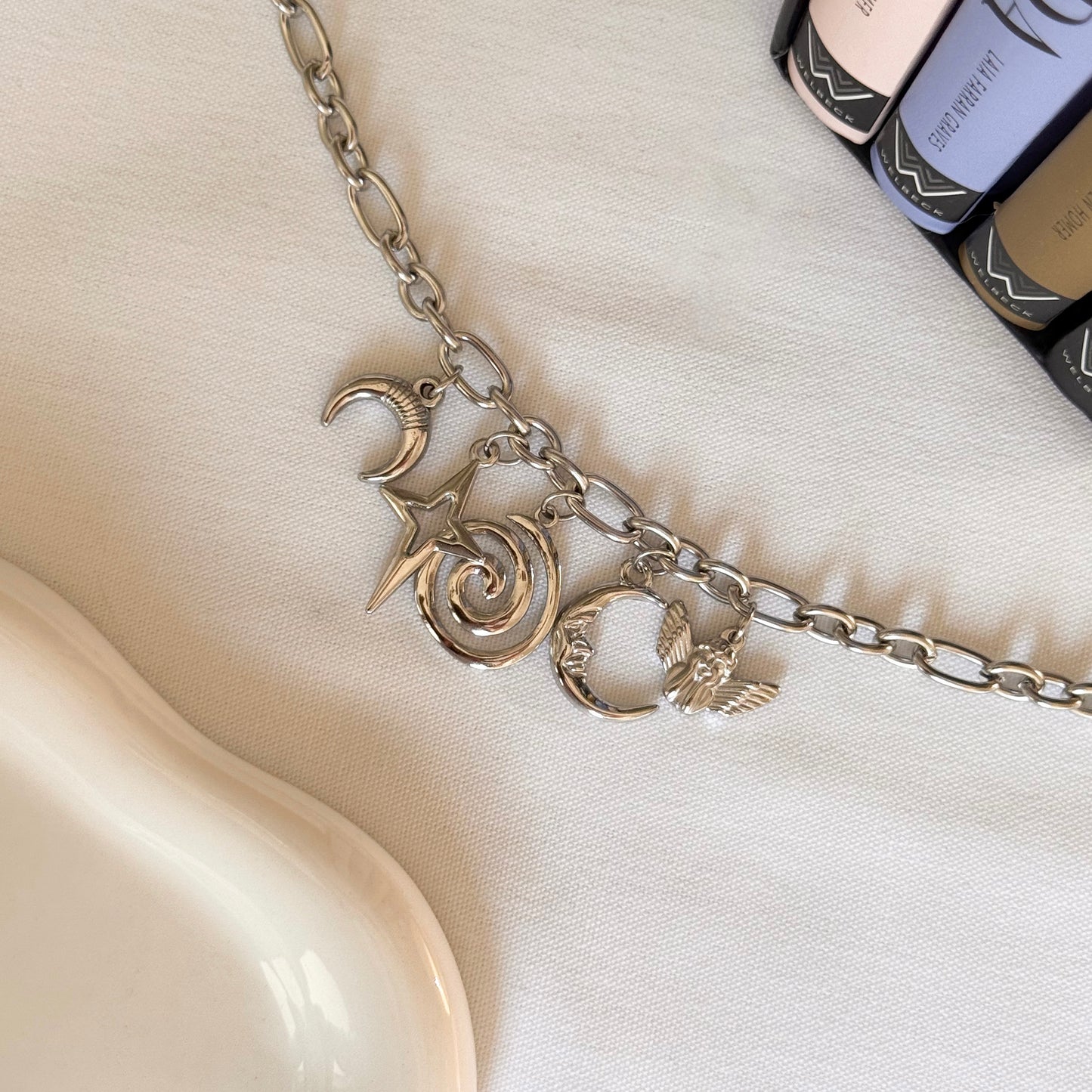 Swirl Charm Necklace