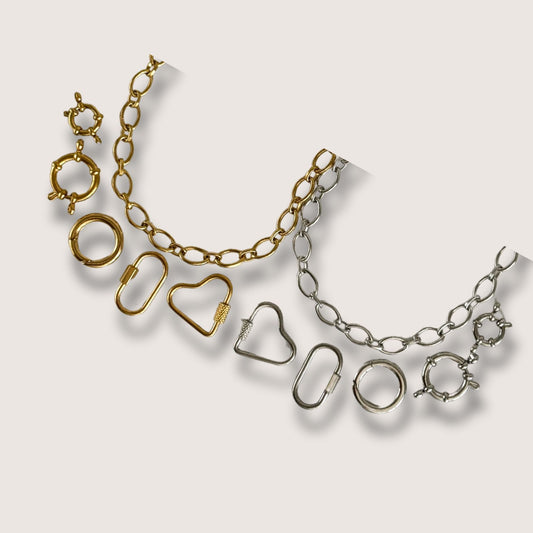 Oval Carabiner Bracelet