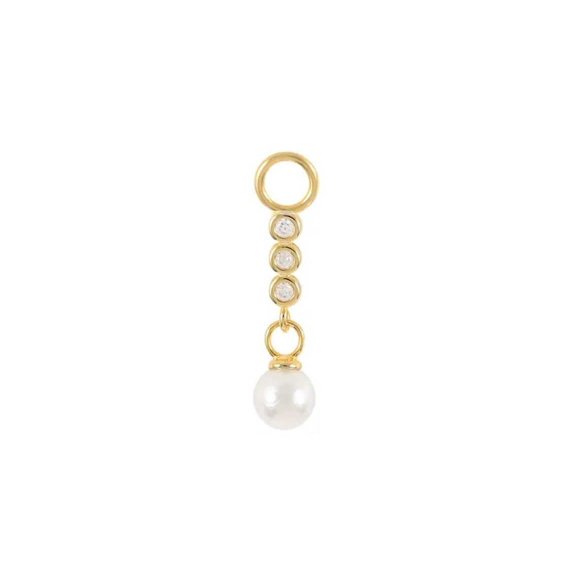 Pearl Drop Charm