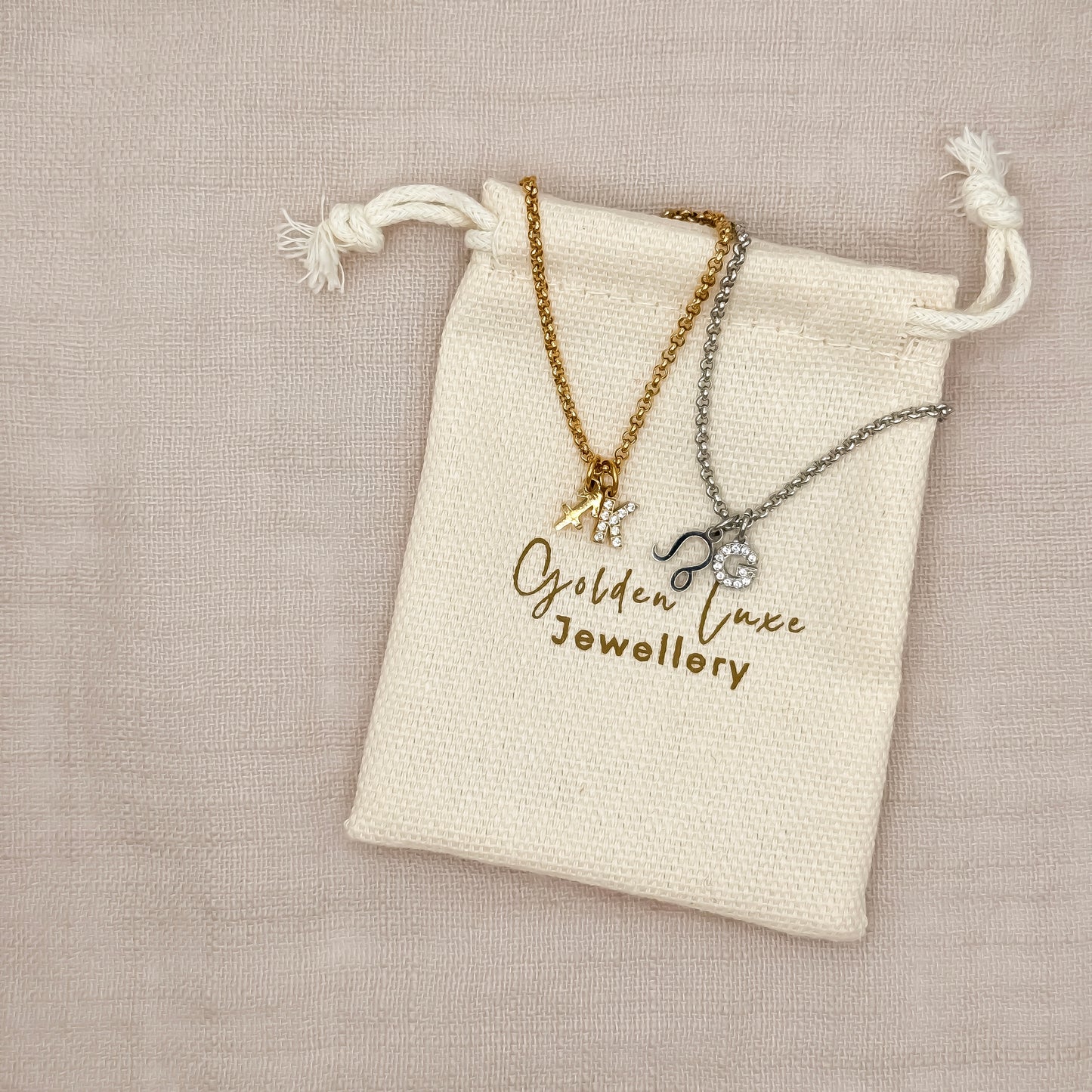Initial Zodiac Necklace