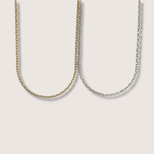 Dainty Rolo Multi Charm Necklace