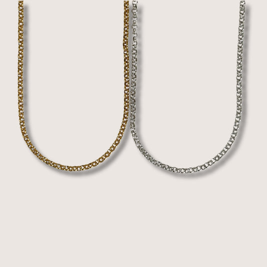 Rolo Multi Charm Necklace