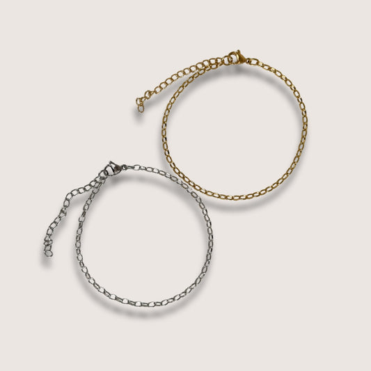 Dainty Rolo Multi Charm Bracelet