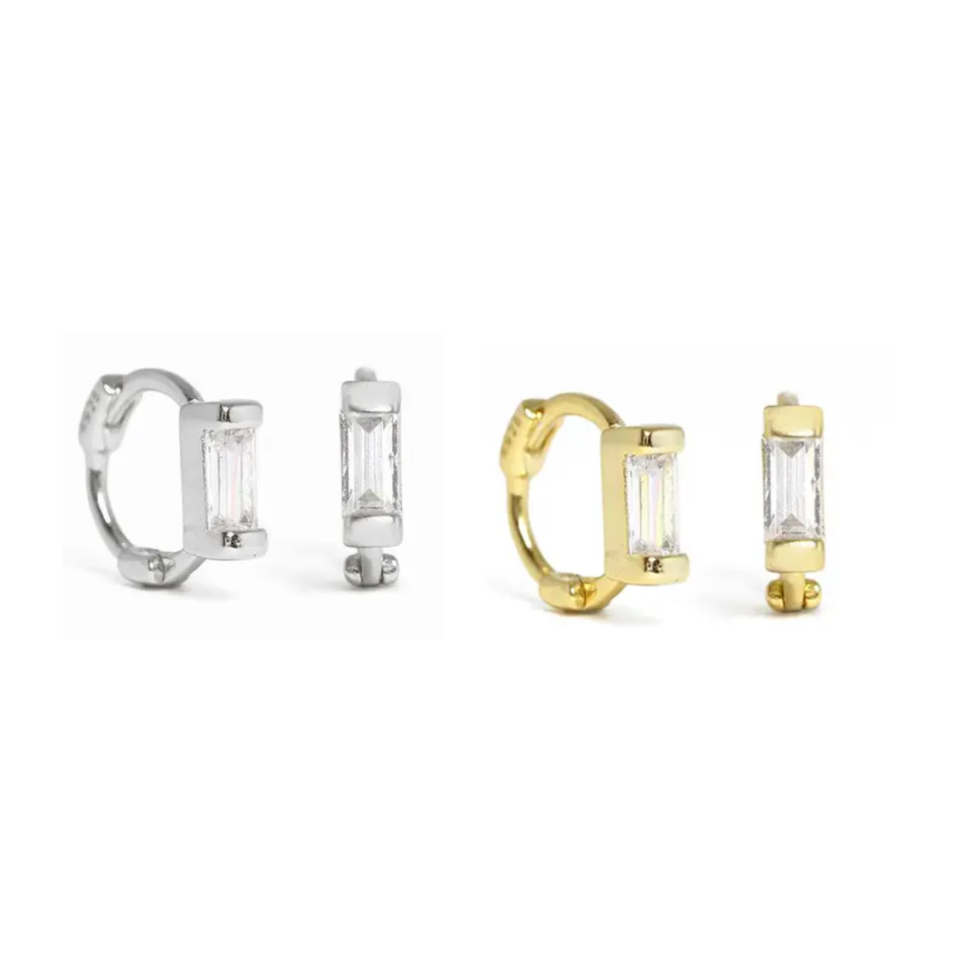 Isla Huggie Hoop Earrings