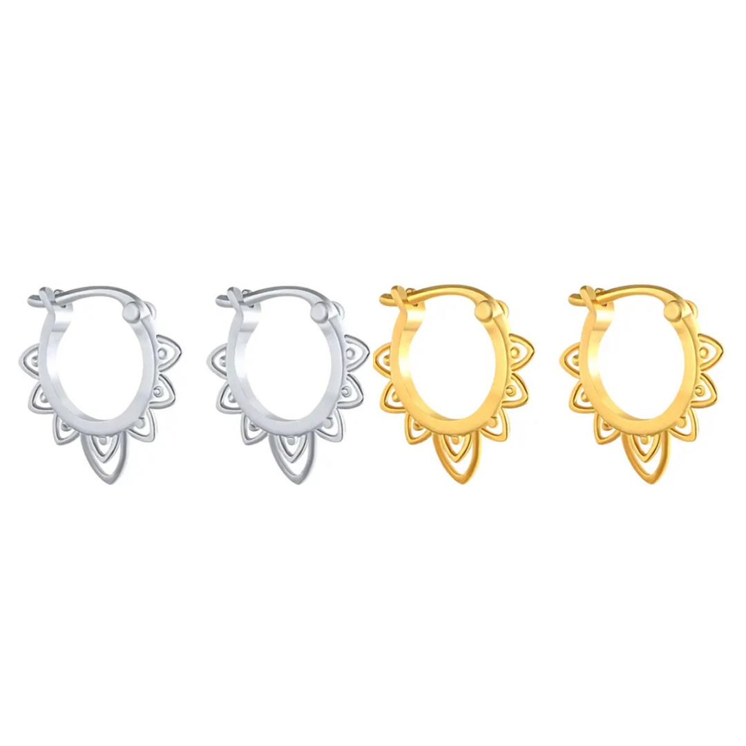Evie Huggie Hoop Earrings