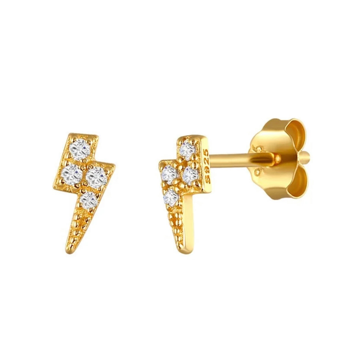 Lightening Bolt Studs