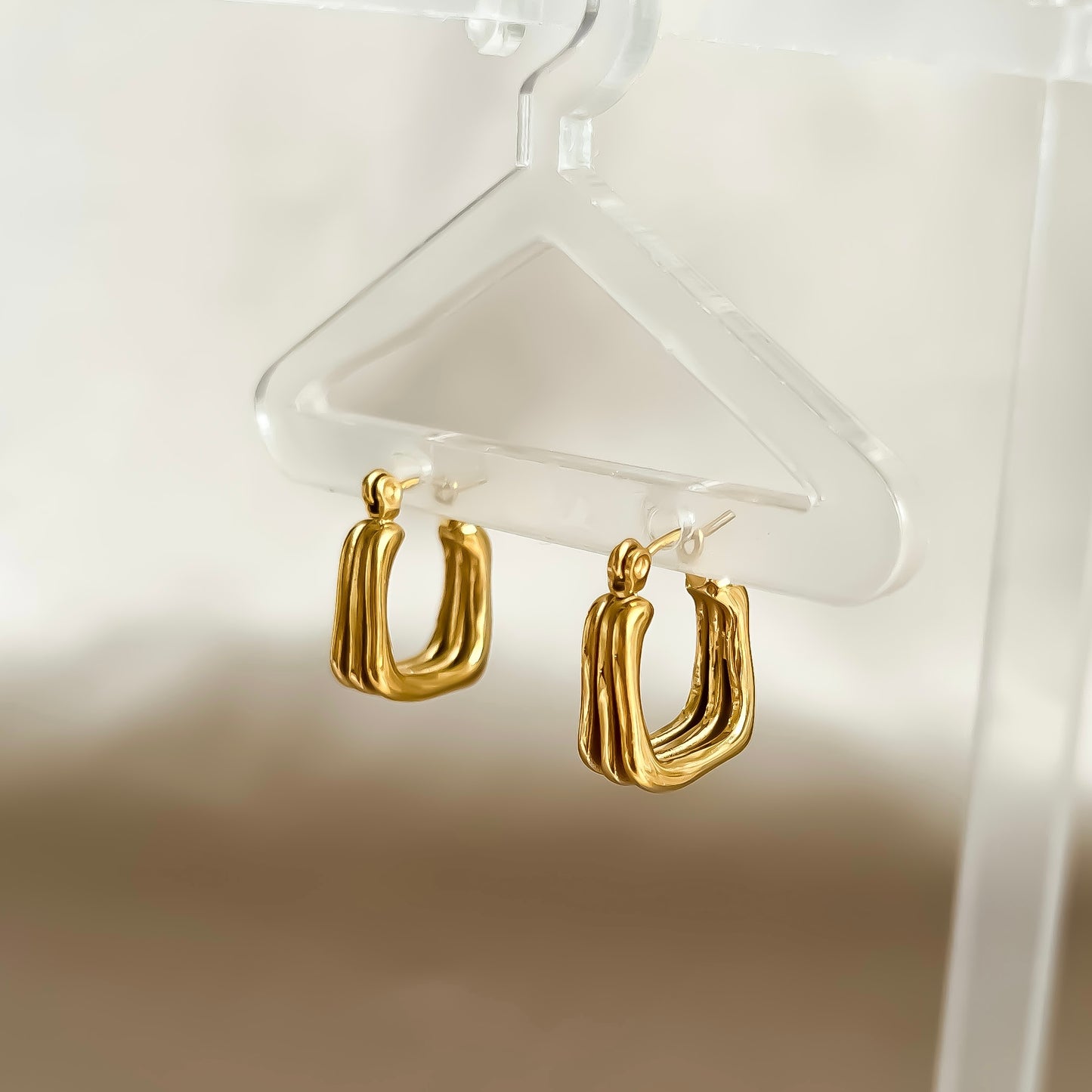 Gold Hoop Earrings