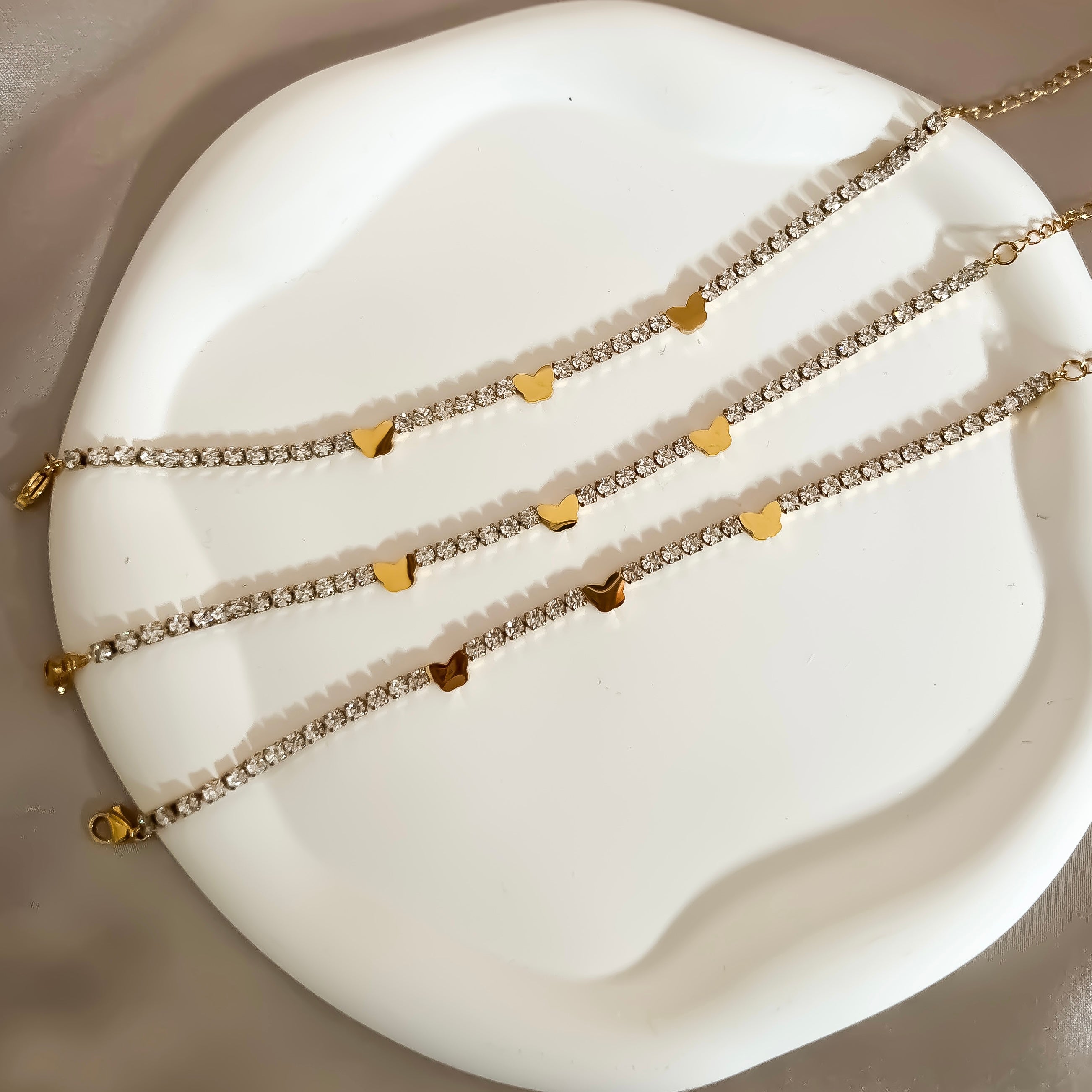 Butterfly Tennis Bracelet