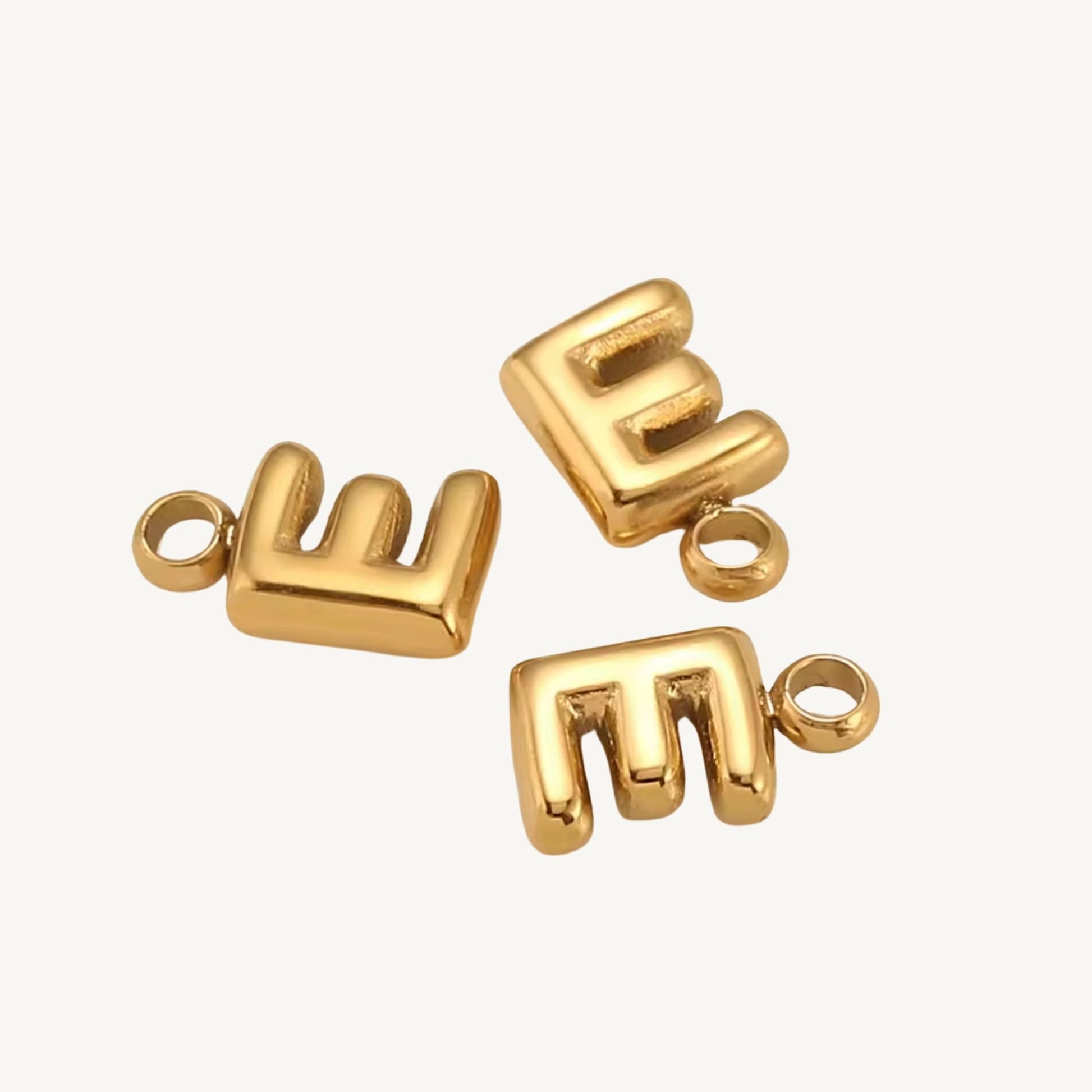 Mini Bubble Initial Charms