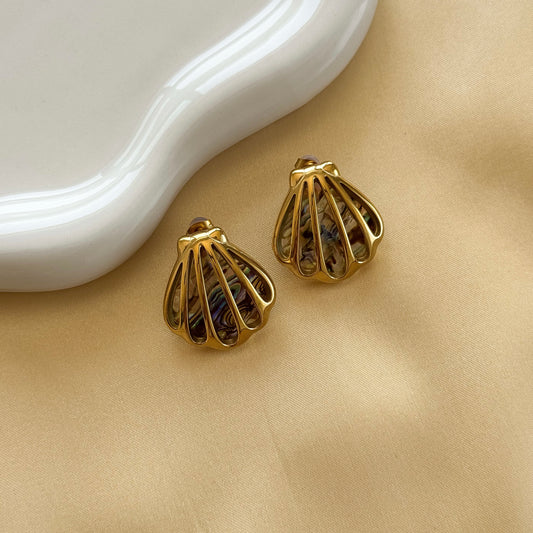 Shell Pearlescent Earrings