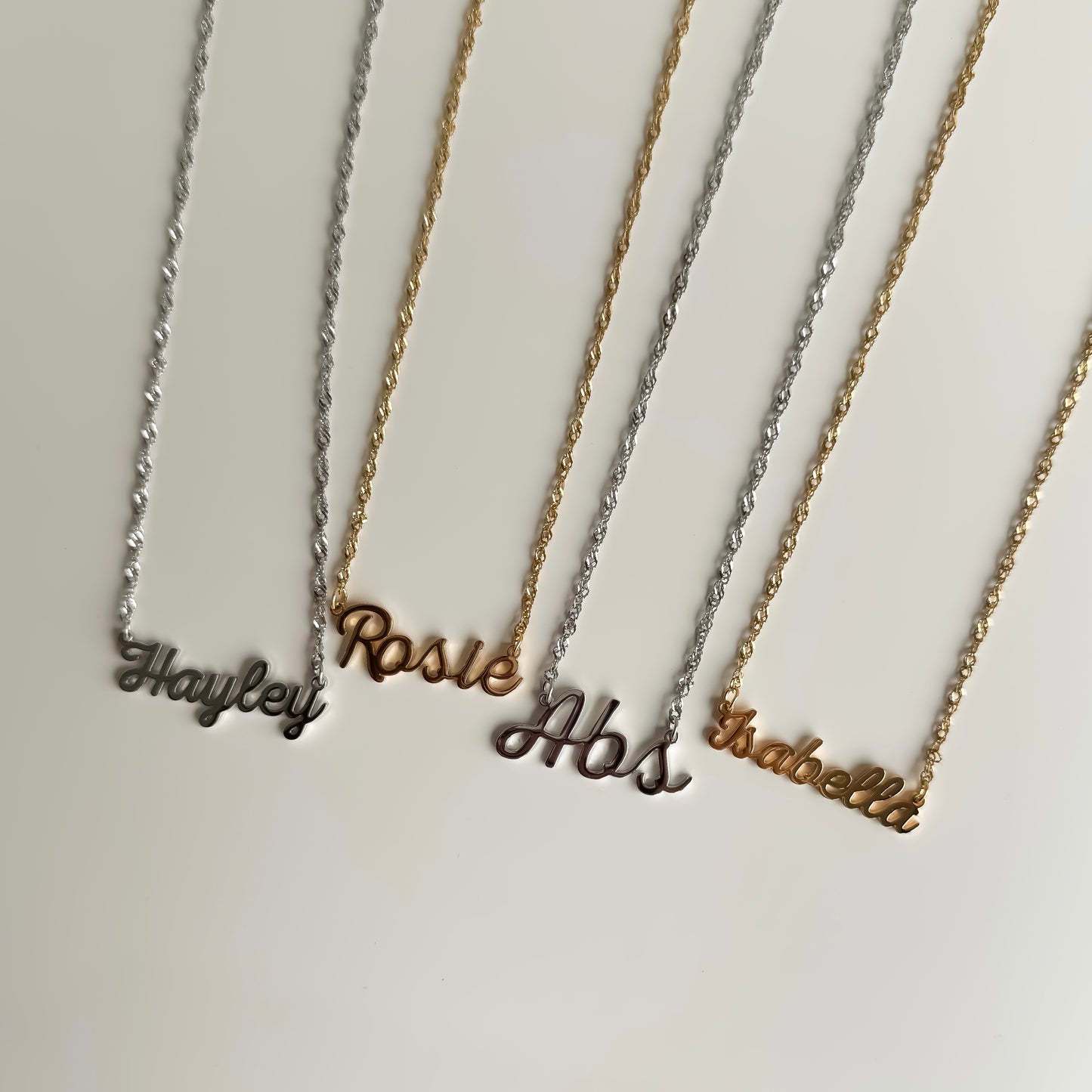 Personalised Name Necklace - Pre Order