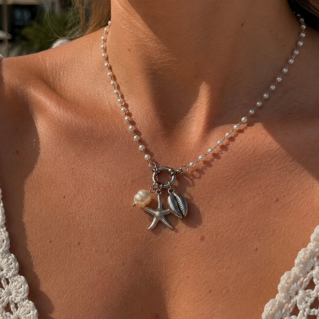 The Kelly Charm Carabiner Necklace