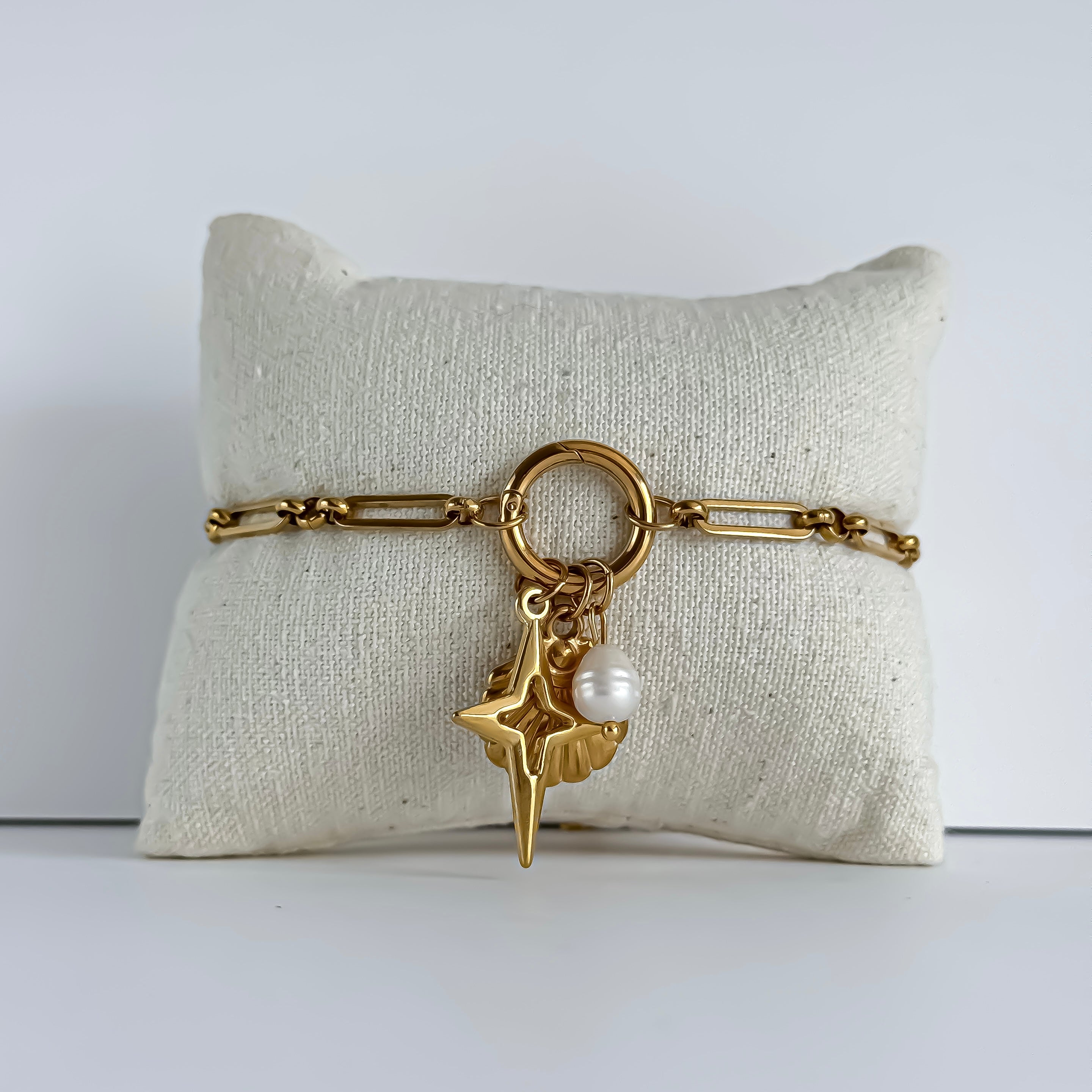 Link Chain Carabiner Bracelet