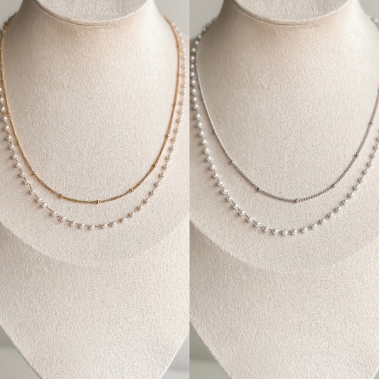 Dainty Necklace Set