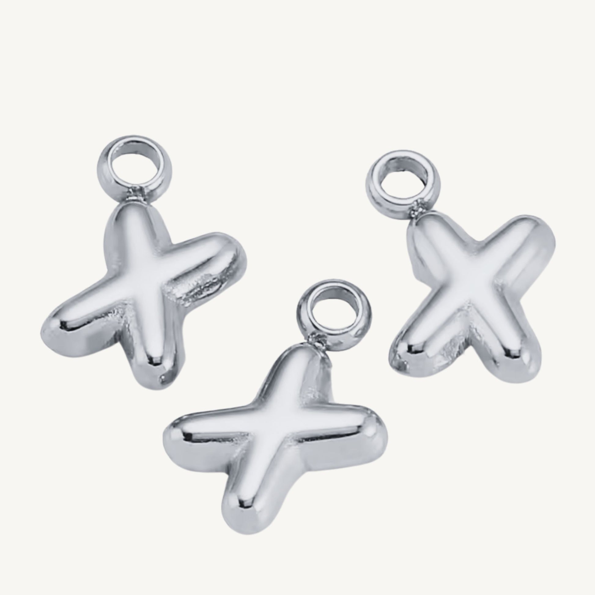 Mini Bubble Initial Charms
