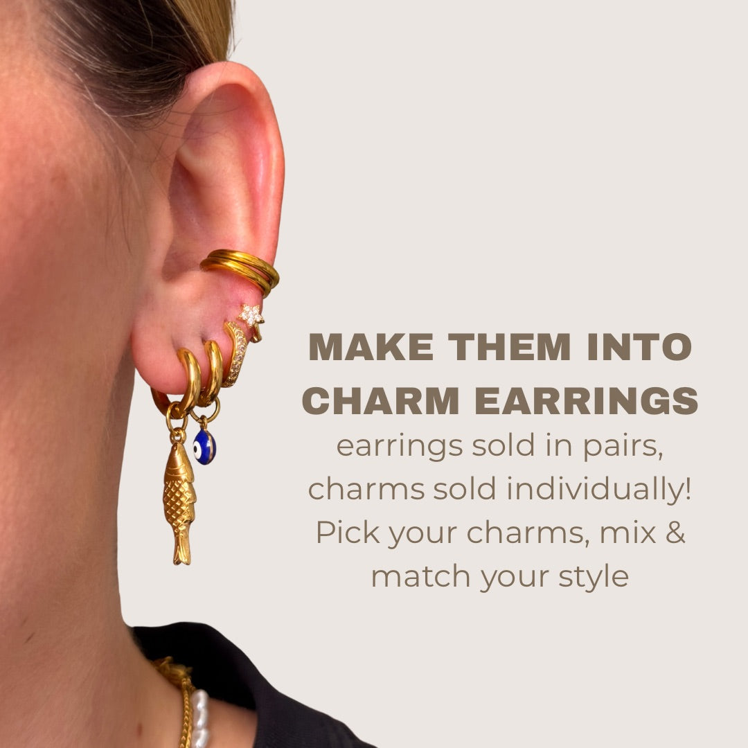 Gigi Huggie Hoop Earrings