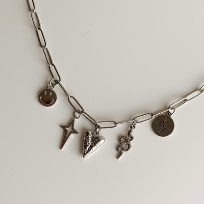 Silver Charm Necklace