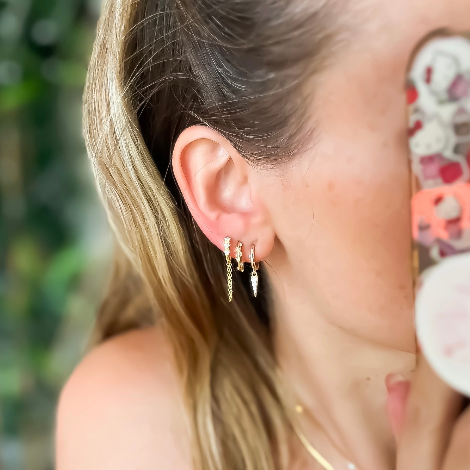 Zara Huggie Hoop Earrings