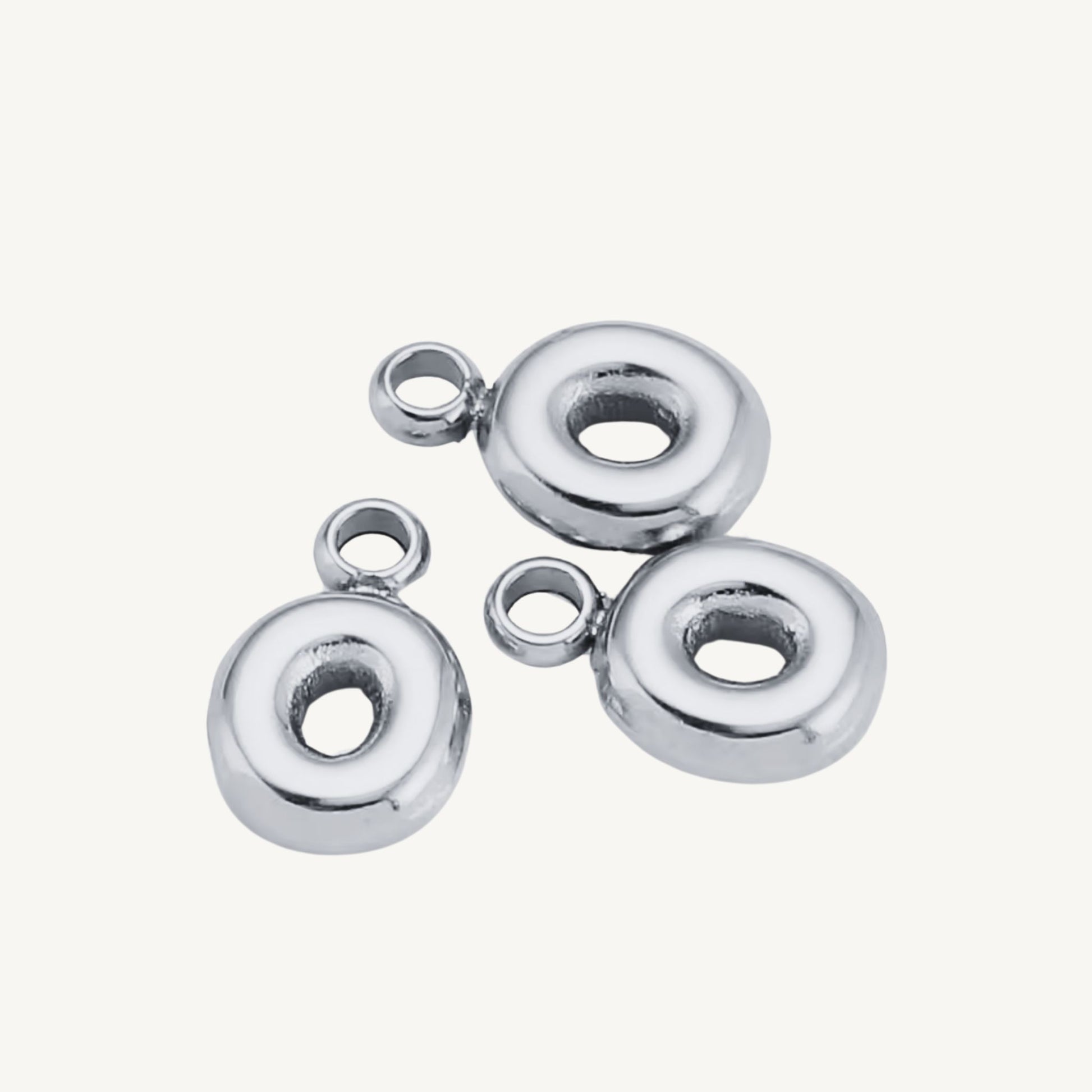 Mini Bubble Initial Charms