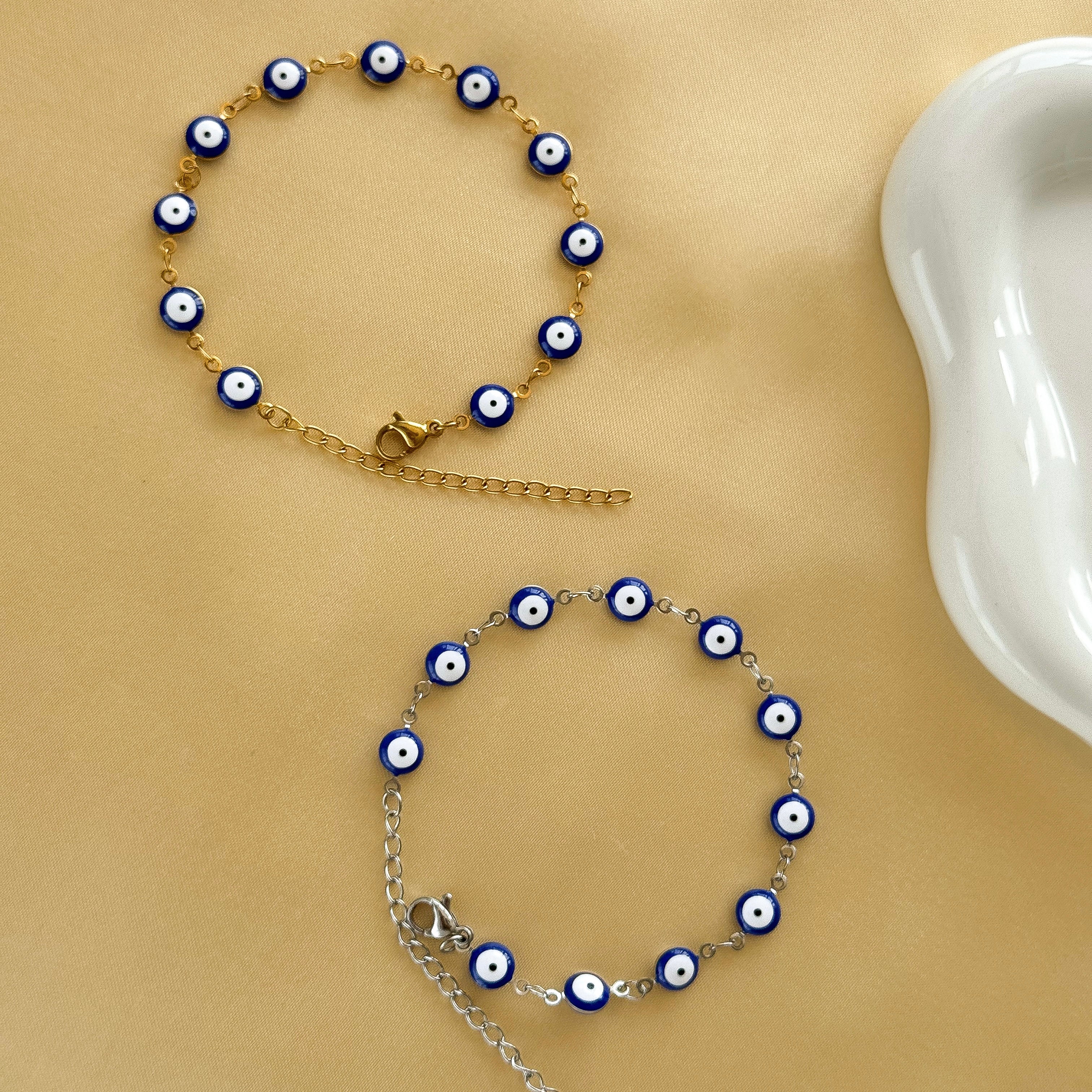 Blue Evil Eye Bracelet