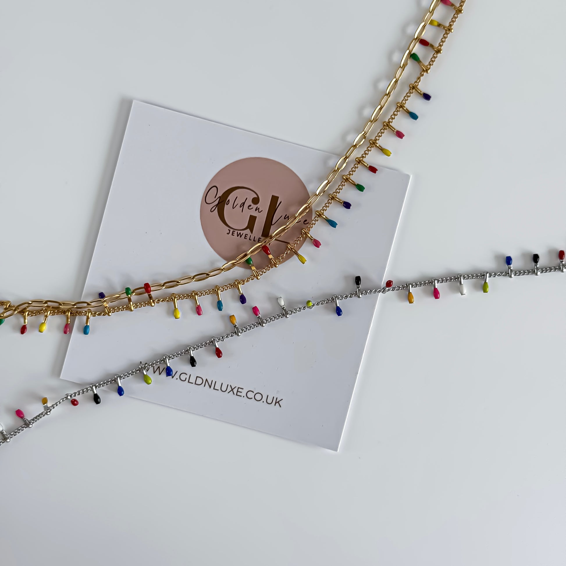 Rainbow Anklet
