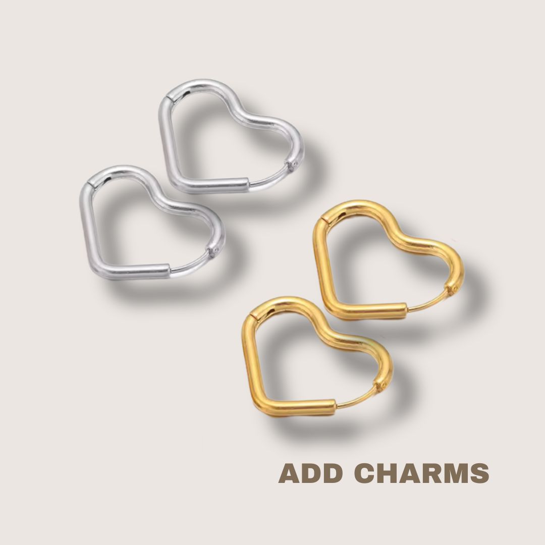 Amora Heart Earrings