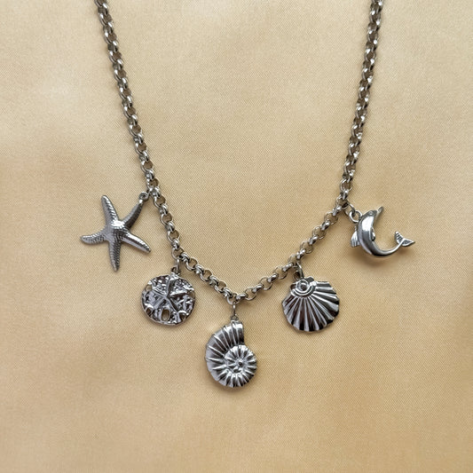 Beach Charm Necklace