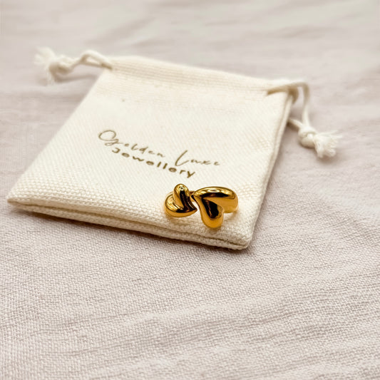 Double Heart Ring