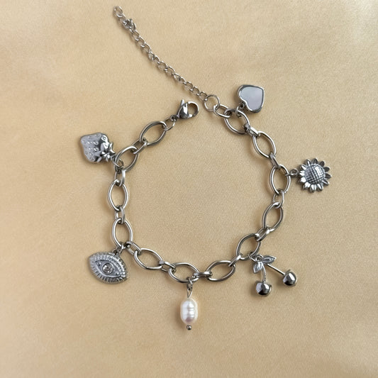 Cherry Charm Bracelet