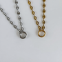 Pig Nose Carabiner Necklace
