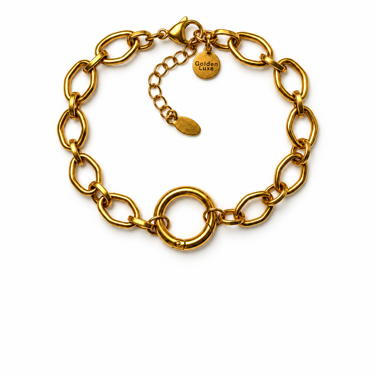 Oval Carabiner Bracelet