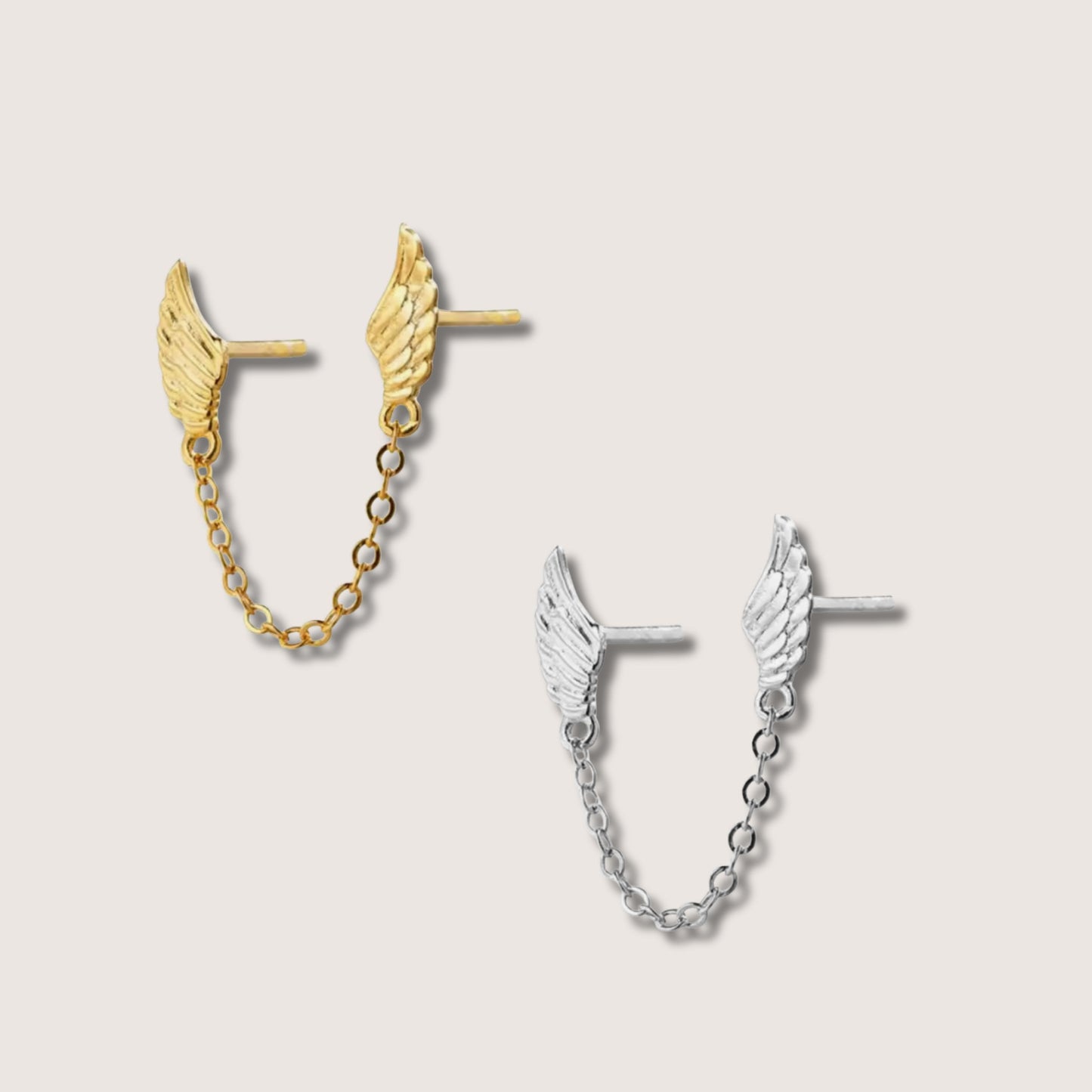 Wings Connecting Earrings