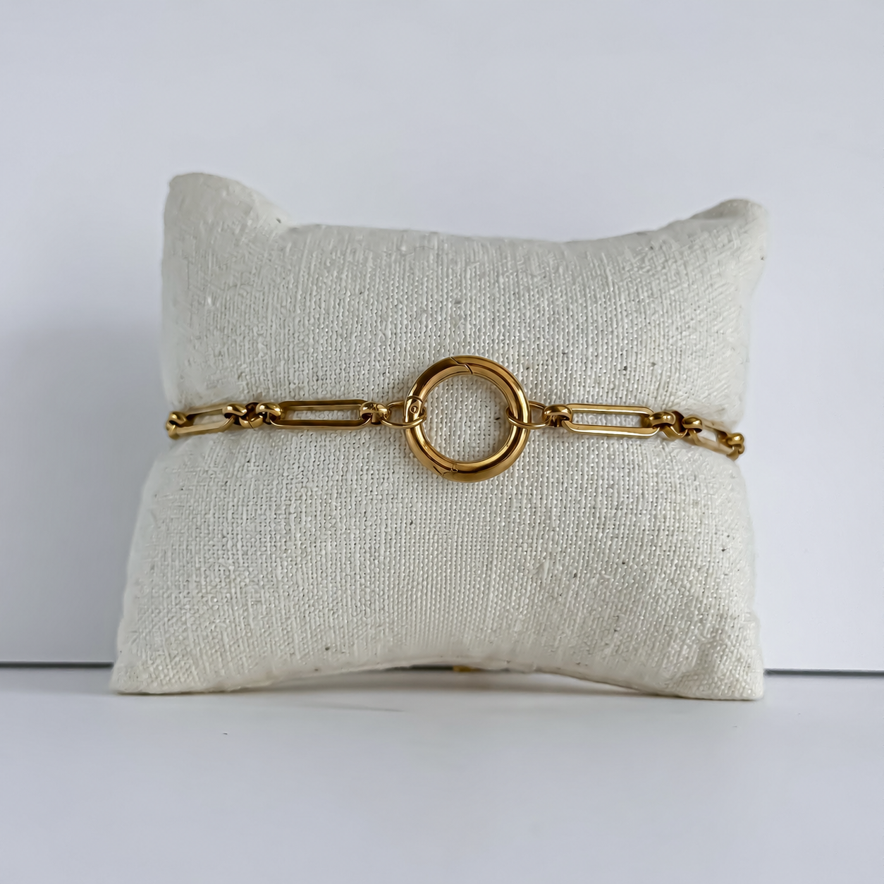Link Chain Carabiner Bracelet