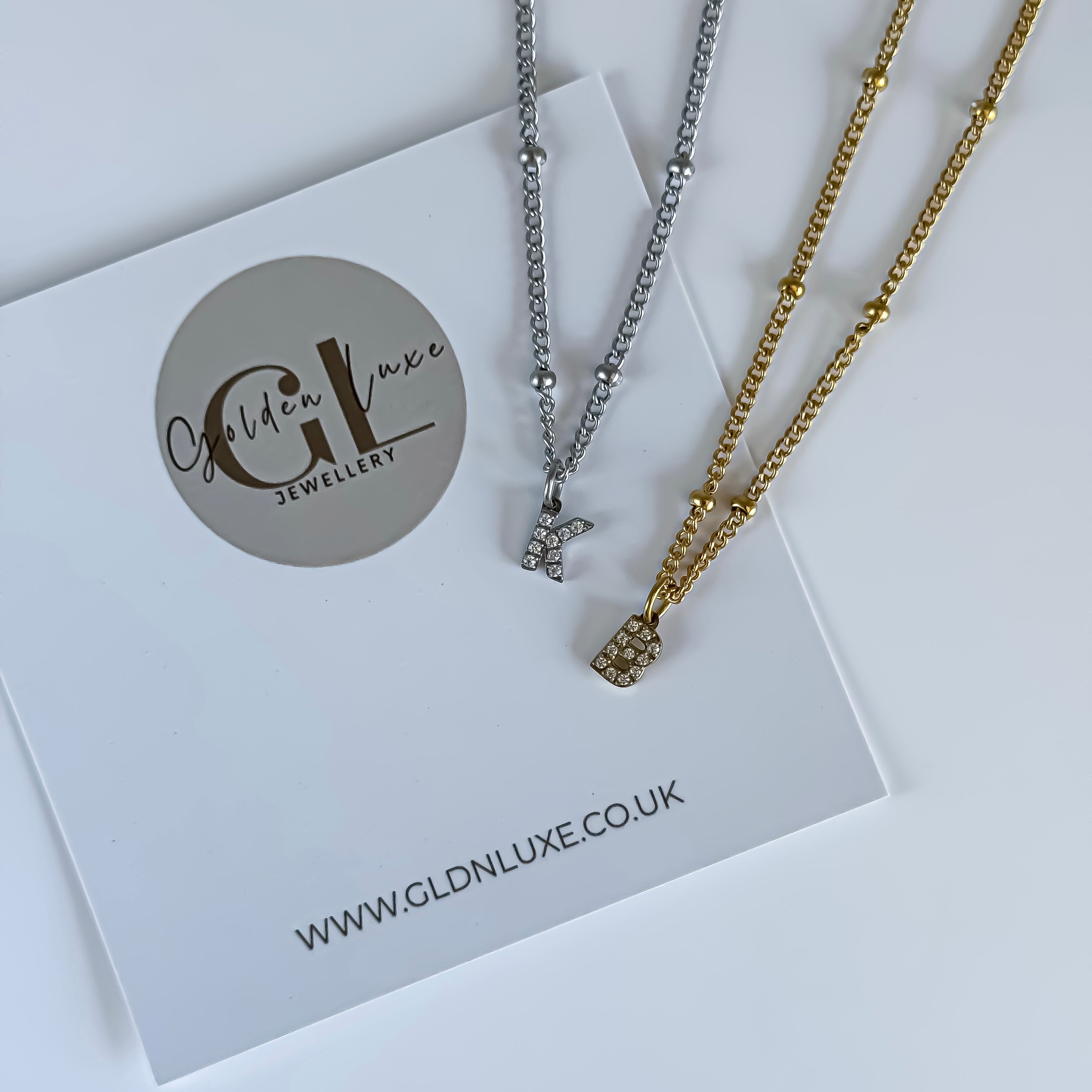 Dainty Initial Necklace