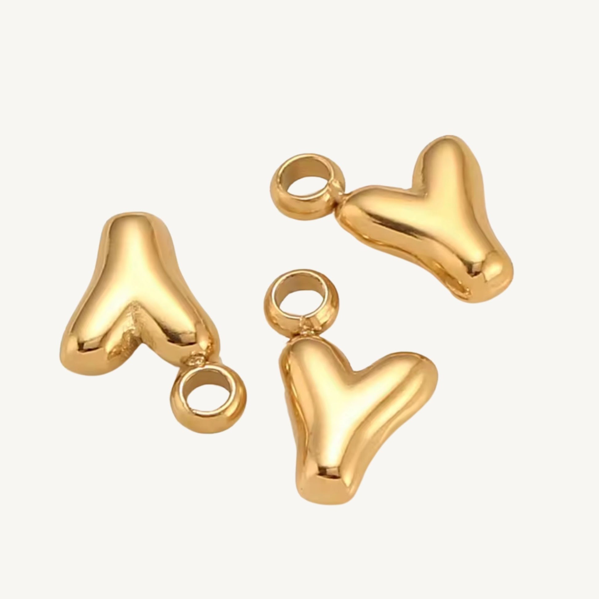 Mini Bubble Initial Charms
