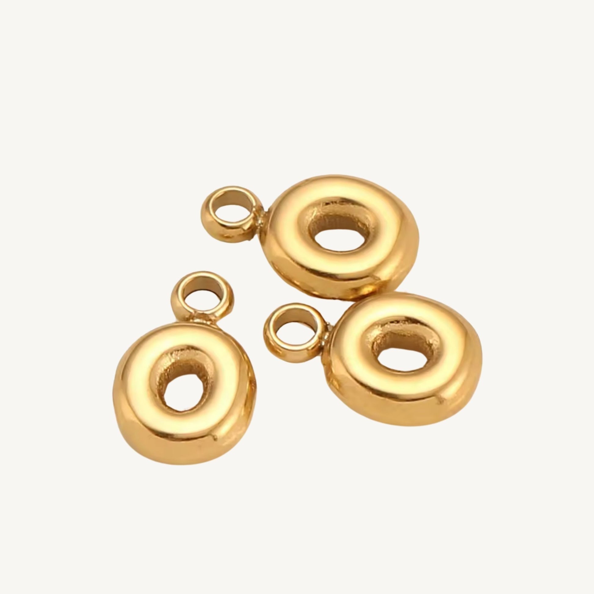 Mini Bubble Initial Charms