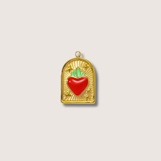 Red Heart Charms