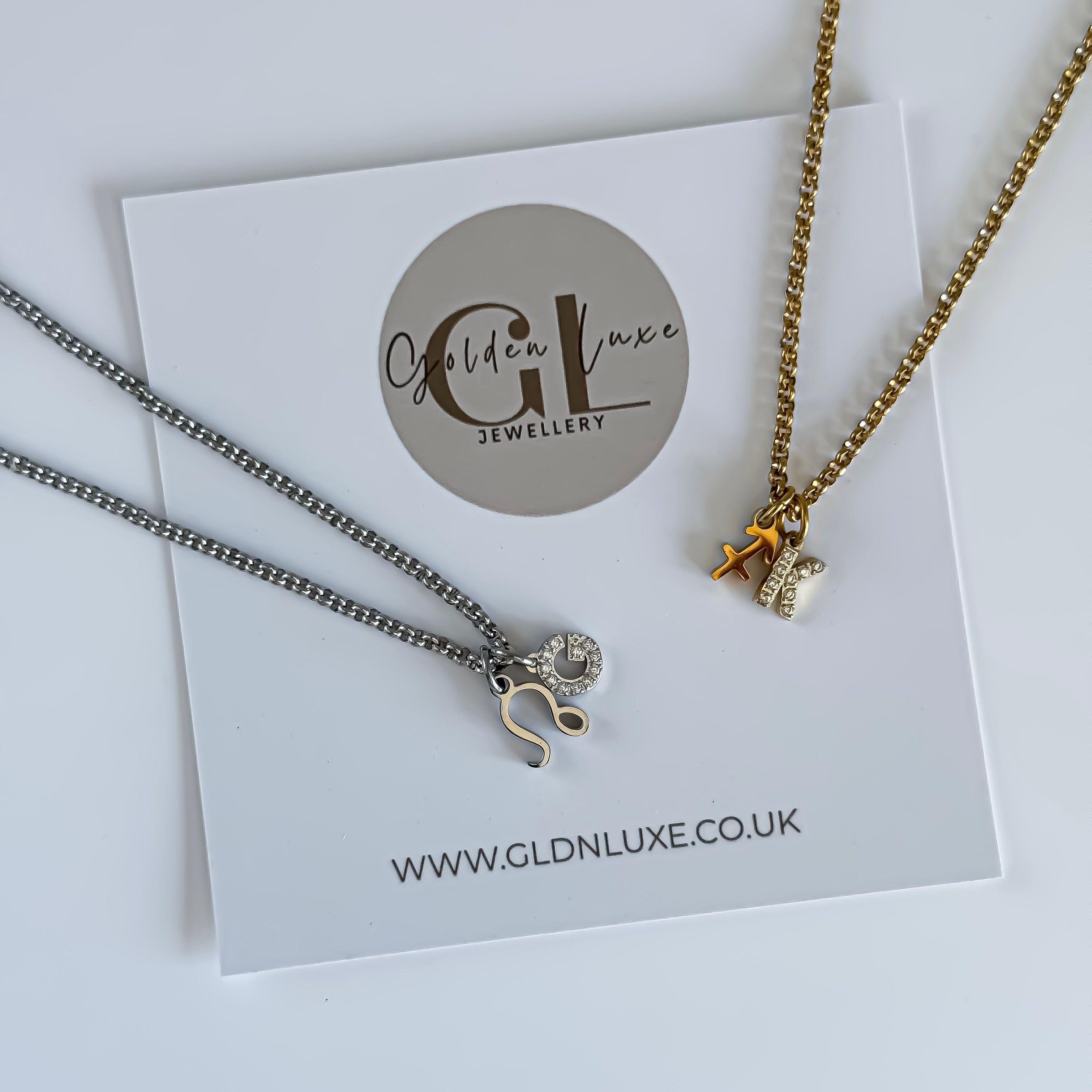 Initial Zodiac Necklace