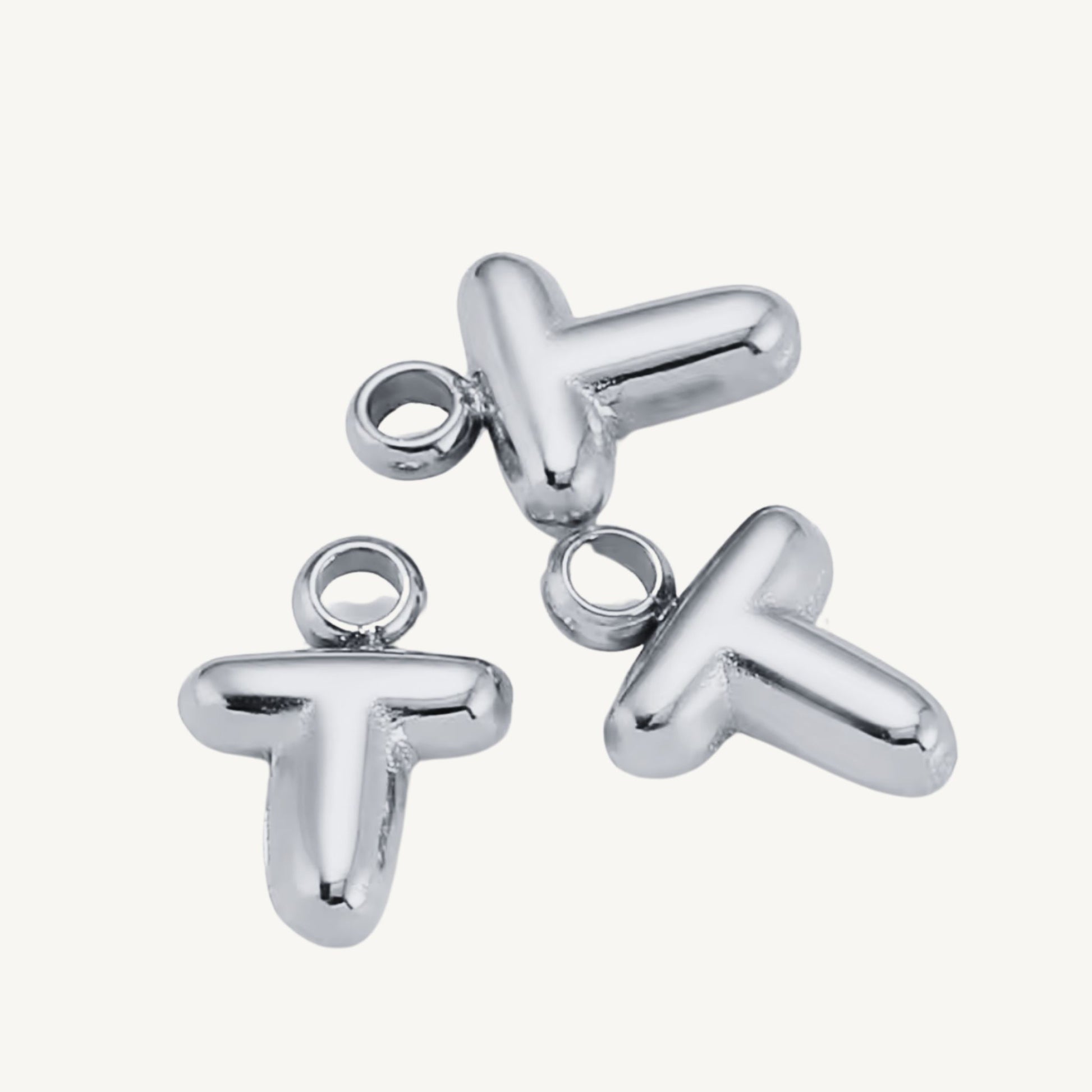 Mini Bubble Initial Charms
