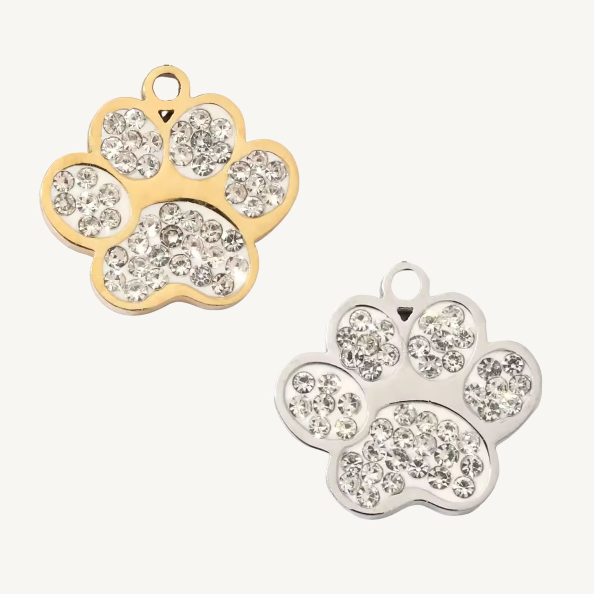 Paw Print Charms