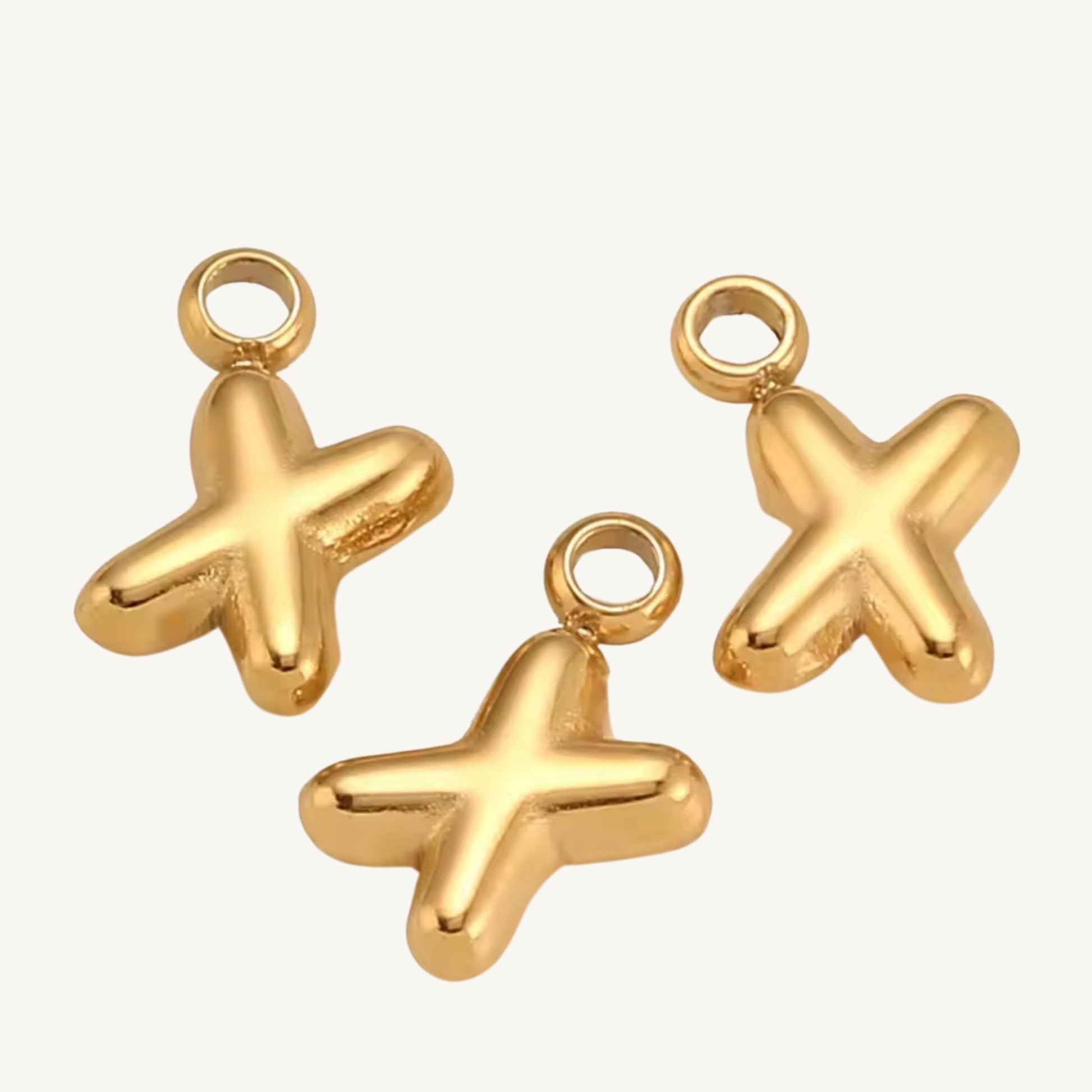 Mini Bubble Initial Charms