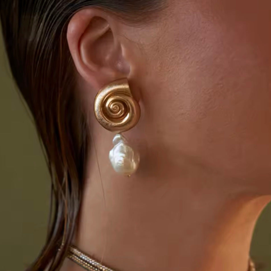 Pearl Shell Earrings